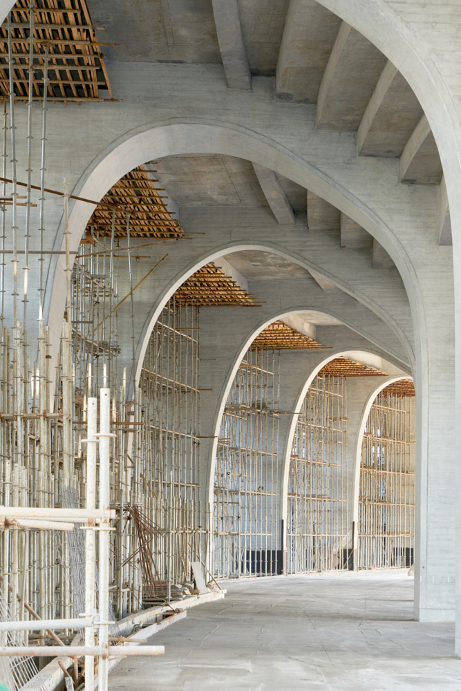 衢州体育公园体育馆建造实录